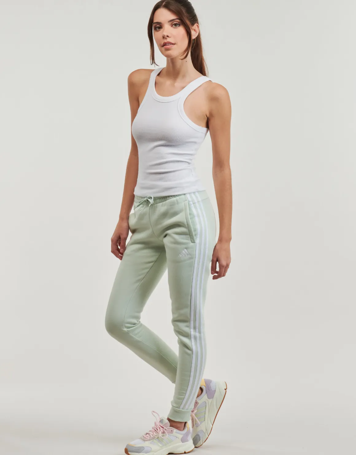 Adidas Sportswear - Essentials 3-Stripes Fleece Joggers