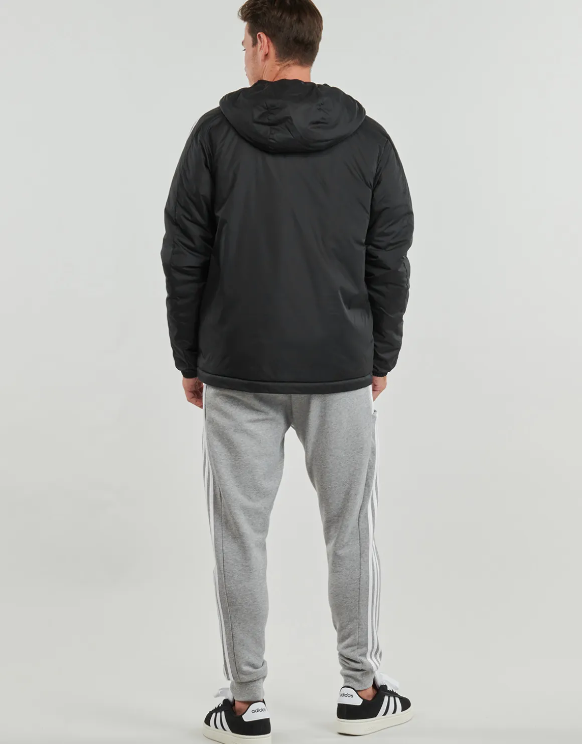 Adidas Sportswear - Essentials 3-Stripes Insulated Hooded Jacket
