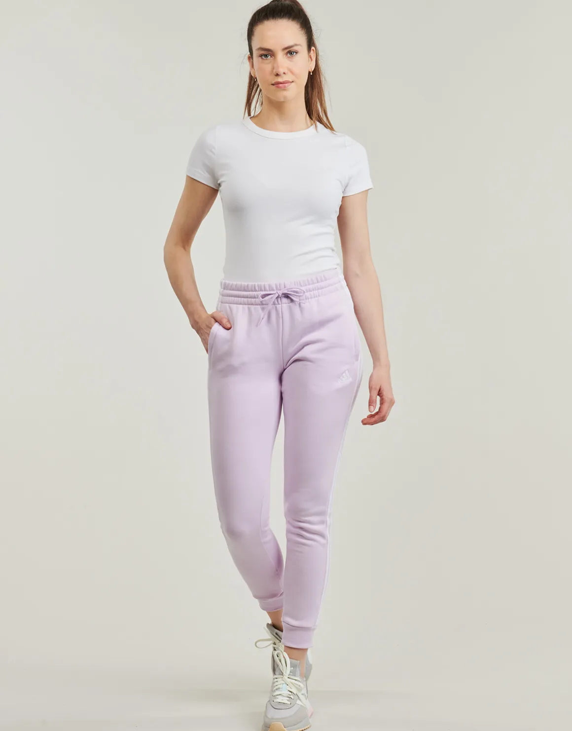 Adidas Sportswear - Essentials 3-Stripes Fleece Joggers