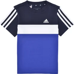 Adidas Sportswear - Tiberio 3-Stripes Colorblock Cotton T-Shirt