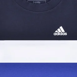 Adidas Sportswear - Tiberio 3-Stripes Colorblock Cotton T-Shirt