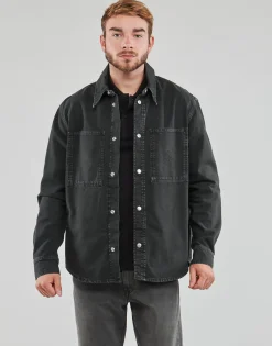Calvin Klein Jeans - CANVAS RELAXED LINEAR SHIRT