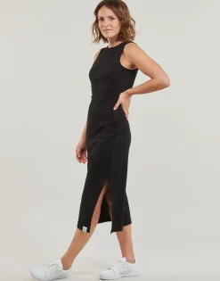 Calvin Klein Jeans - SEAMING LONG RIB DRESS