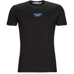 Calvin Klein Jeans - TRANSPARENT STRIPE LOGO TEE