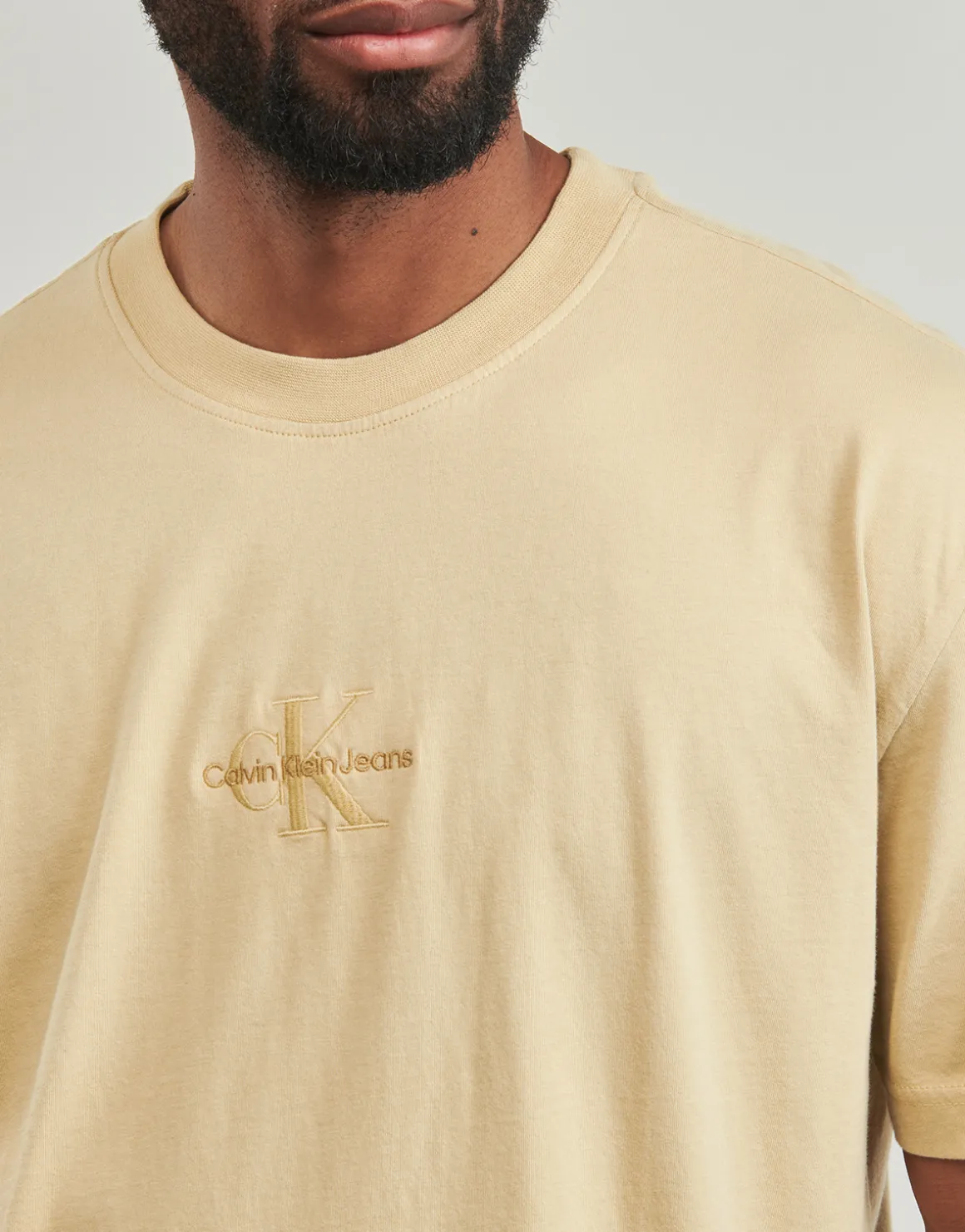 Calvin Klein Jeans - WASHED MONOLOGO TEE
