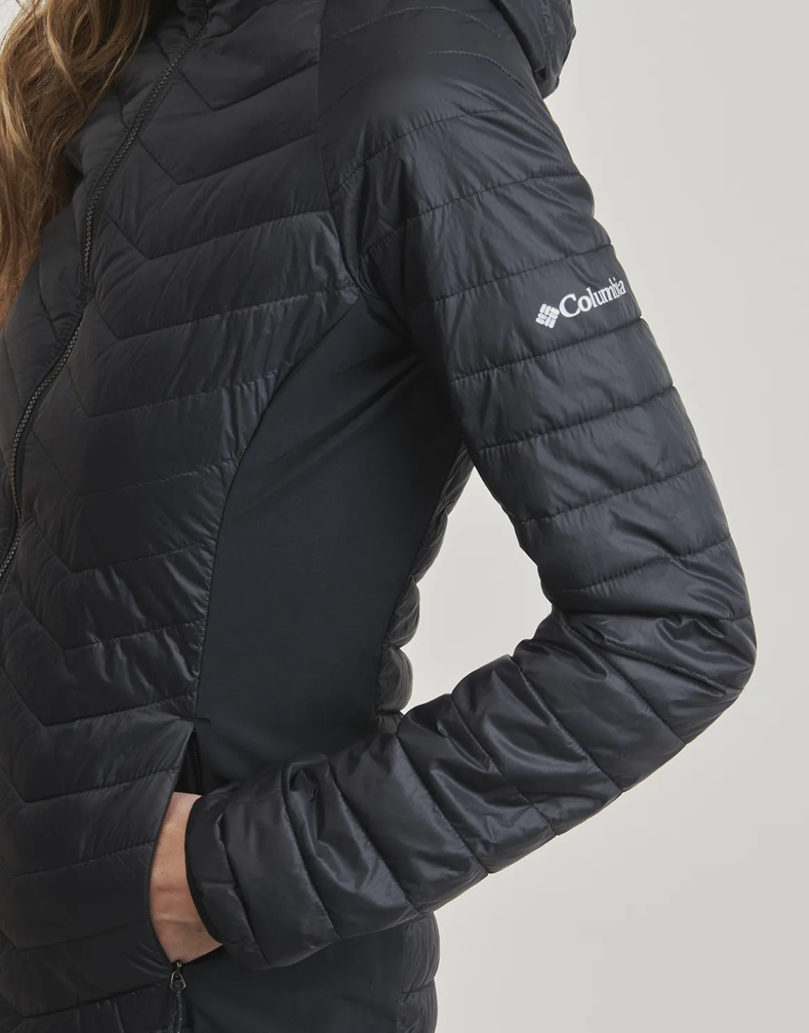 Columbia - POWDER PASS II HYBRID HOODED JACKET