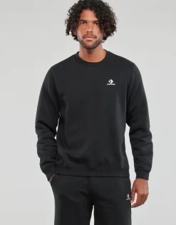 Converse - GO-TO EMBROIDERED STAR CHEVRON FLEECE CREW SWEATSHIRT