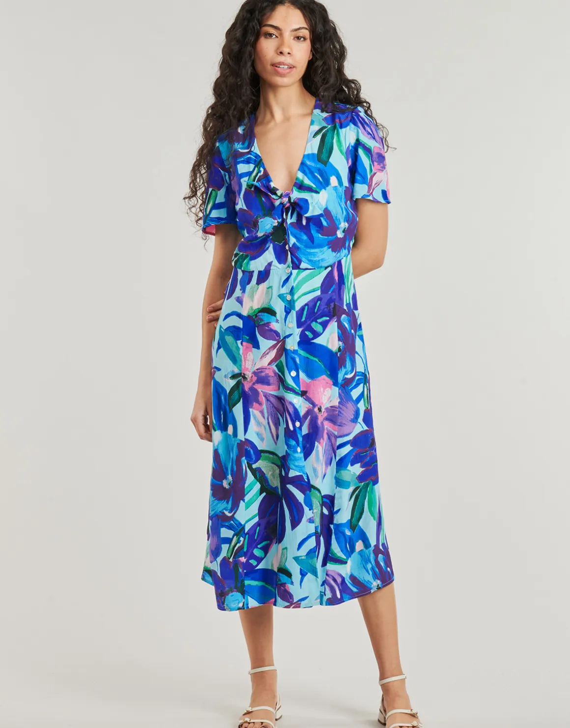 Derhy - PRUNE ROBE