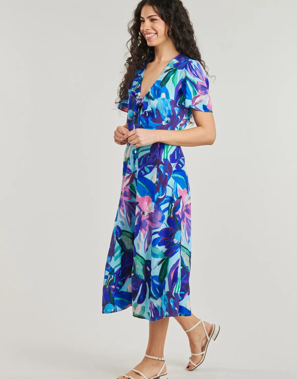 Derhy - PRUNE ROBE