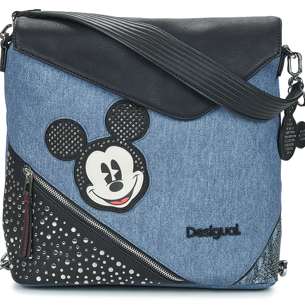 Desigual - BACK MICKEY DENIM EDGE JERSEY MAXI PU