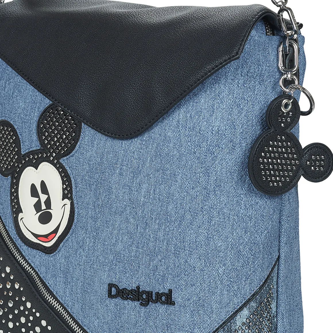 Desigual - BACK MICKEY DENIM EDGE JERSEY MAXI PU