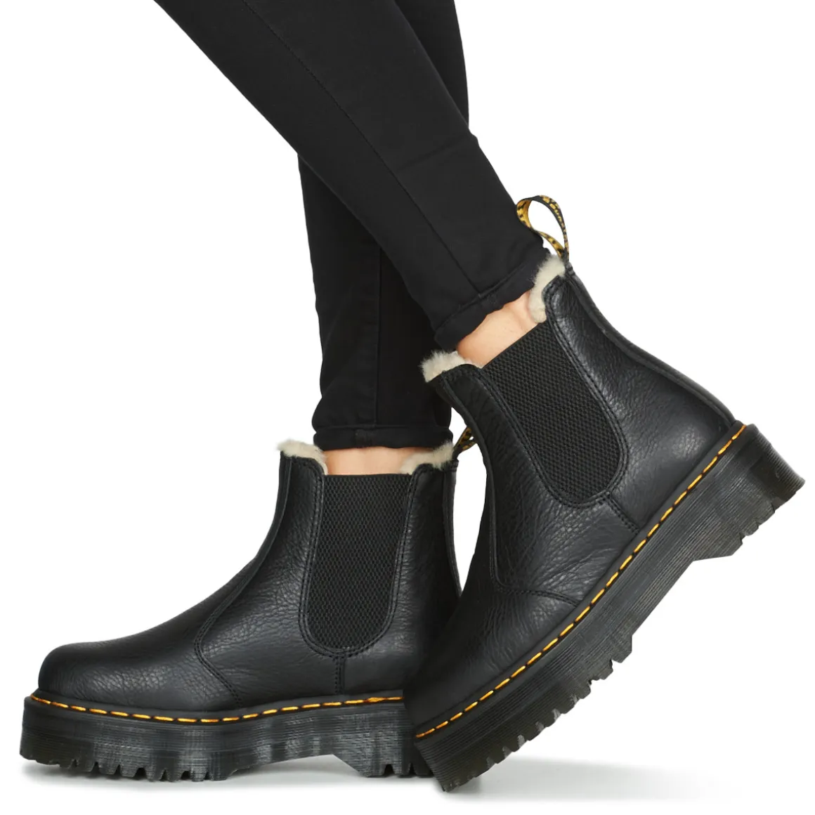 Dr. Martens - 2976 QUAD FL BLACK PISA