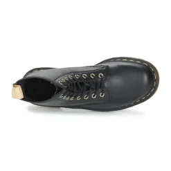 Dr. Martens - VEGAN 1460 BLACK FELIX RUB OFF