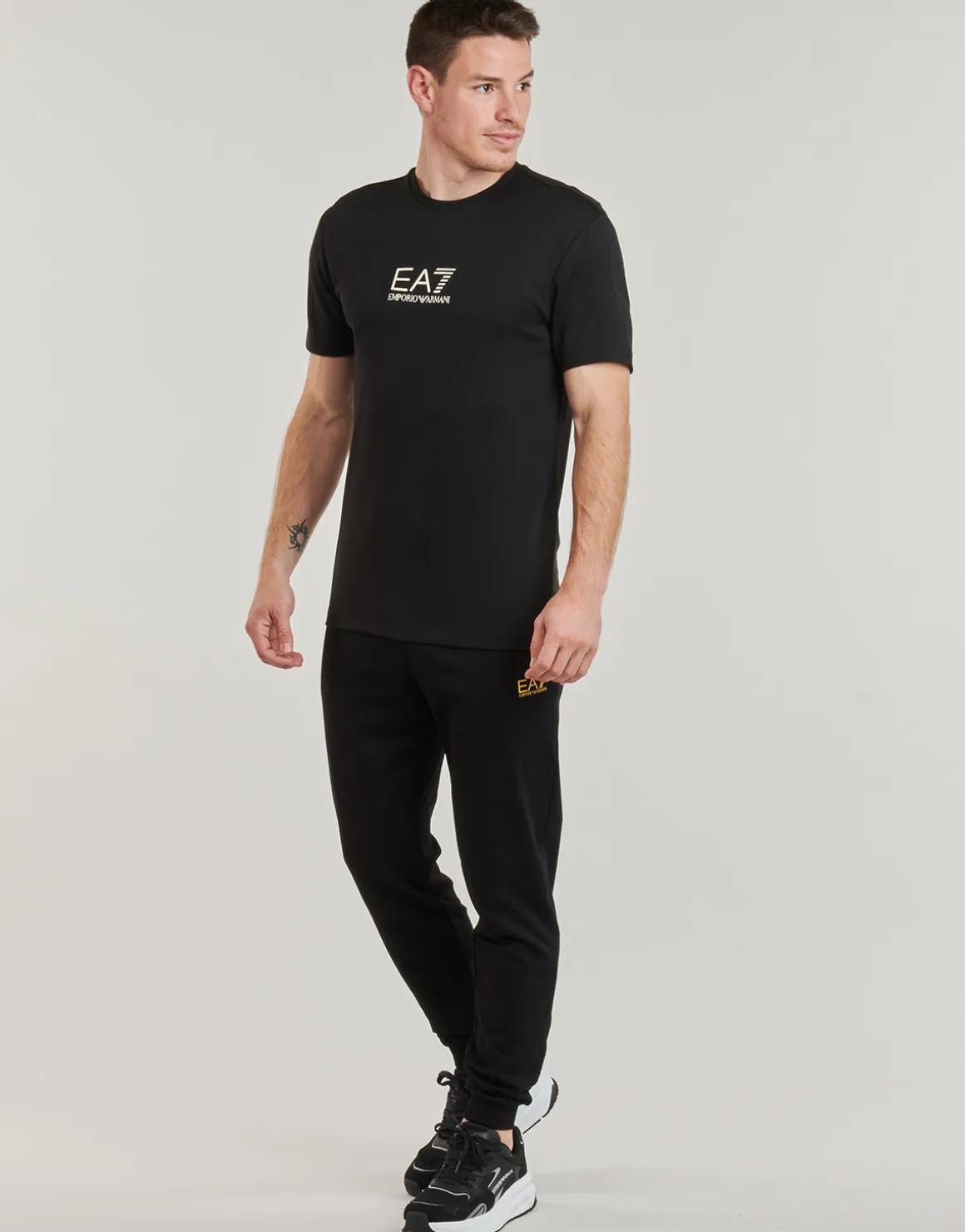 Emporio Armani EA7 - TRAIN GOLD LABEL TEE PUNTO ROMA BIG LOGO 7M000301