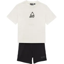 Emporio Armani EA7 - TRAIN LOGO SERIES BOY KIT TEE-SHORTS FREE