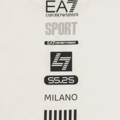 Emporio Armani EA7 - TRAIN LOGO SERIES BOY KIT TEE-SHORTS FREE