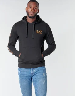 Emporio Armani EA7 - TRAIN LOGO SERIES M HOODIE RN COFT