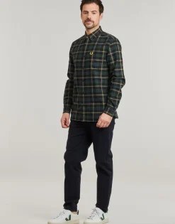 Fred Perry - OXFORD TARTAN SHIRT