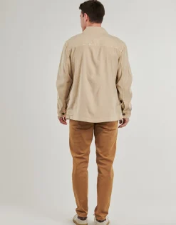 Gant - REG COT/LINEN OVERSHIRT