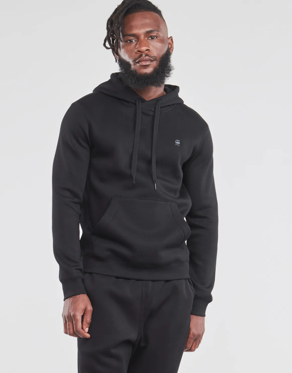 G-Star Raw - PREMIUM BASIC HOODED SWEATE