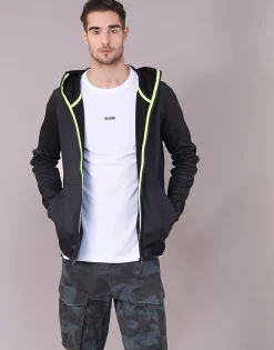 G-Star Raw - STRETT SLIM HOODED ZIP THRU SW L/S