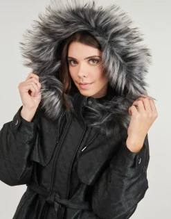 Guess - ELLY LOGO JACQUARD PARKA