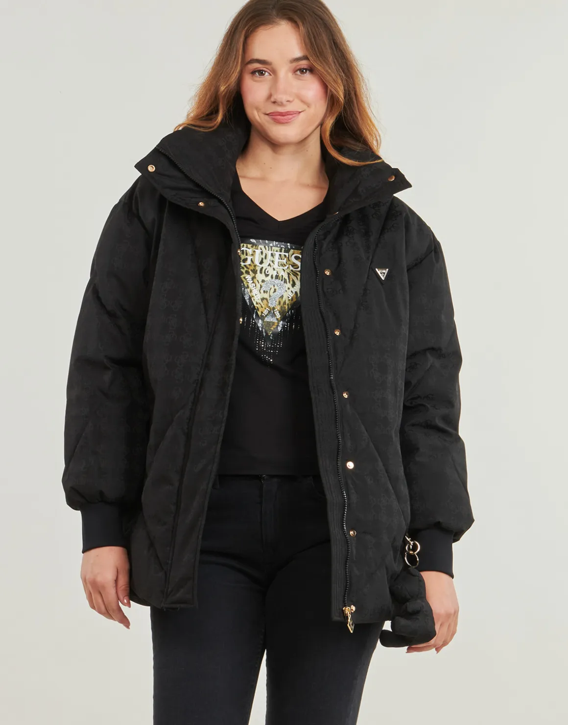 Guess - 4G LOGO PUFFER JACKET