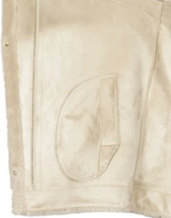 Guess - LS ELISABETTA SHEARLING COAT