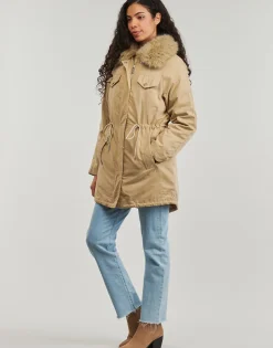 Guess - LUCIE PARKA FAUX FUR