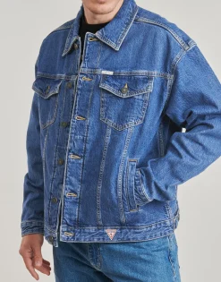 Guess - MENS OVERSIZE TRUCKER JACKE