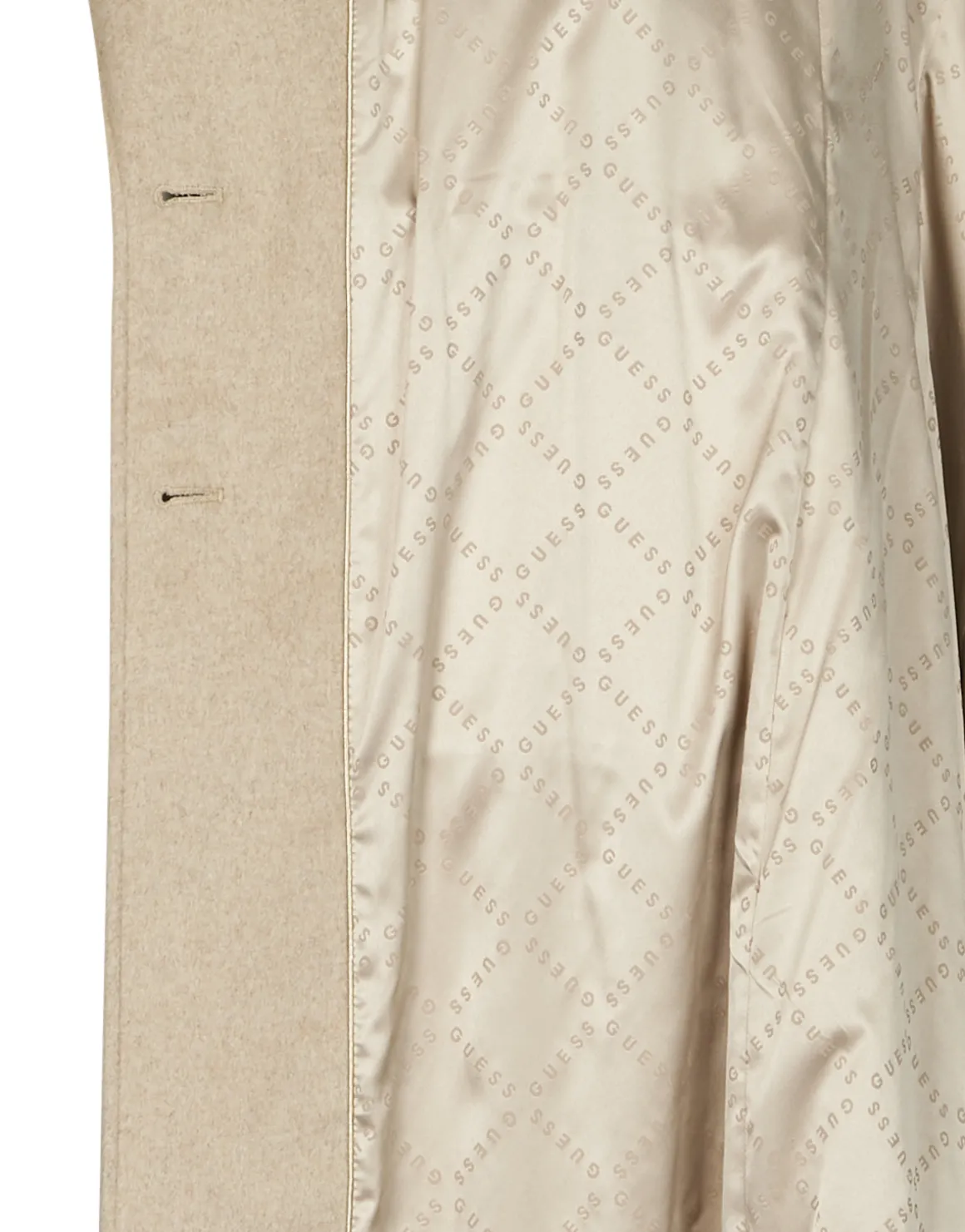 Guess - NANCY FIT COAT FAUX FUR COLLAR