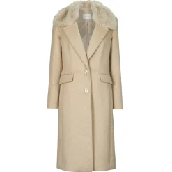Guess - NANCY FIT COAT FAUX FUR COLLAR