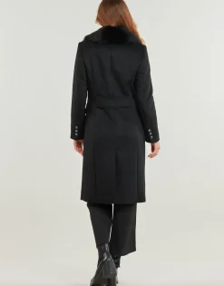 Guess - NANCY FIT COAT FAUX FUR COLLAR