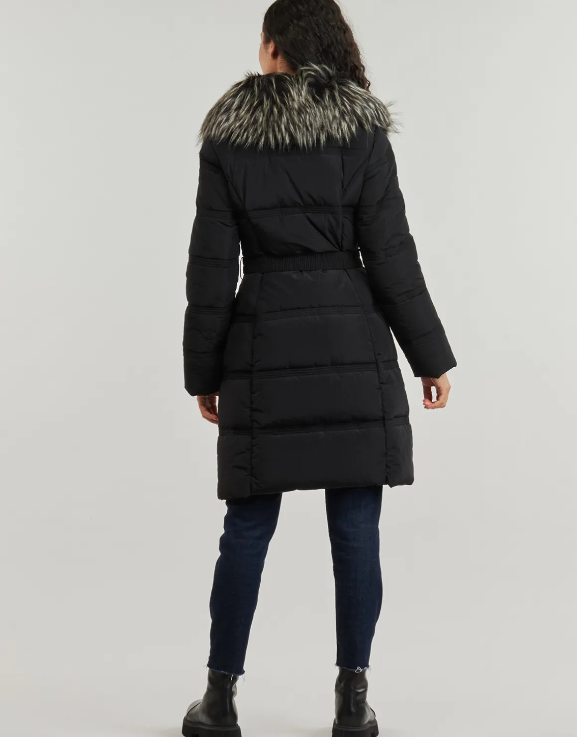 Guess - NEW MARISOL LONG BELTED JACKET