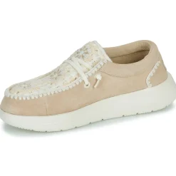 HEYDUDE - Wendy COMF Suede Crochet