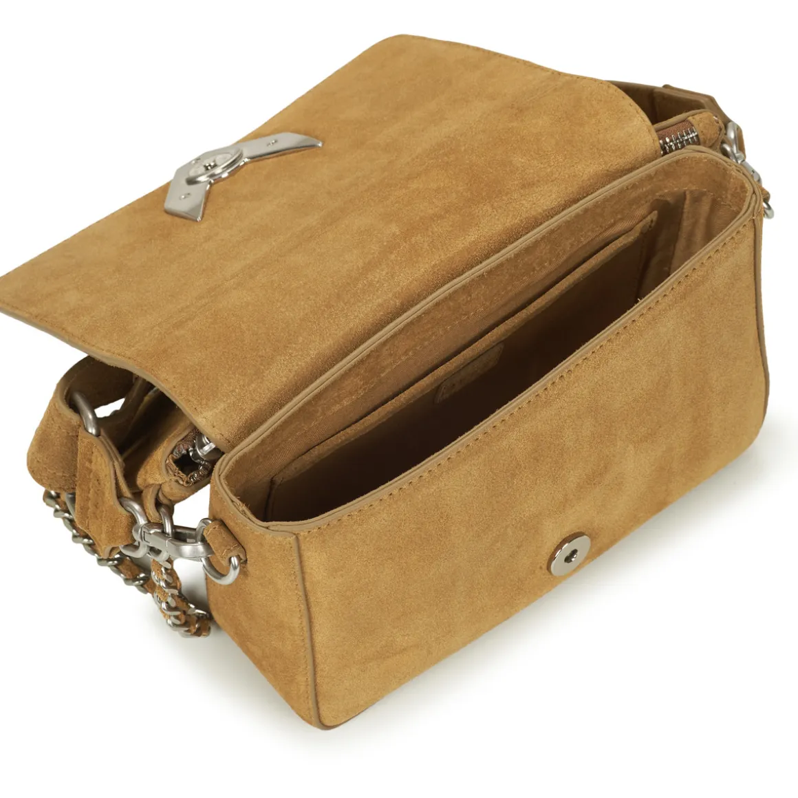 Ikks - 111 WESTERN COL CAMEL DECOUPE SUEDE