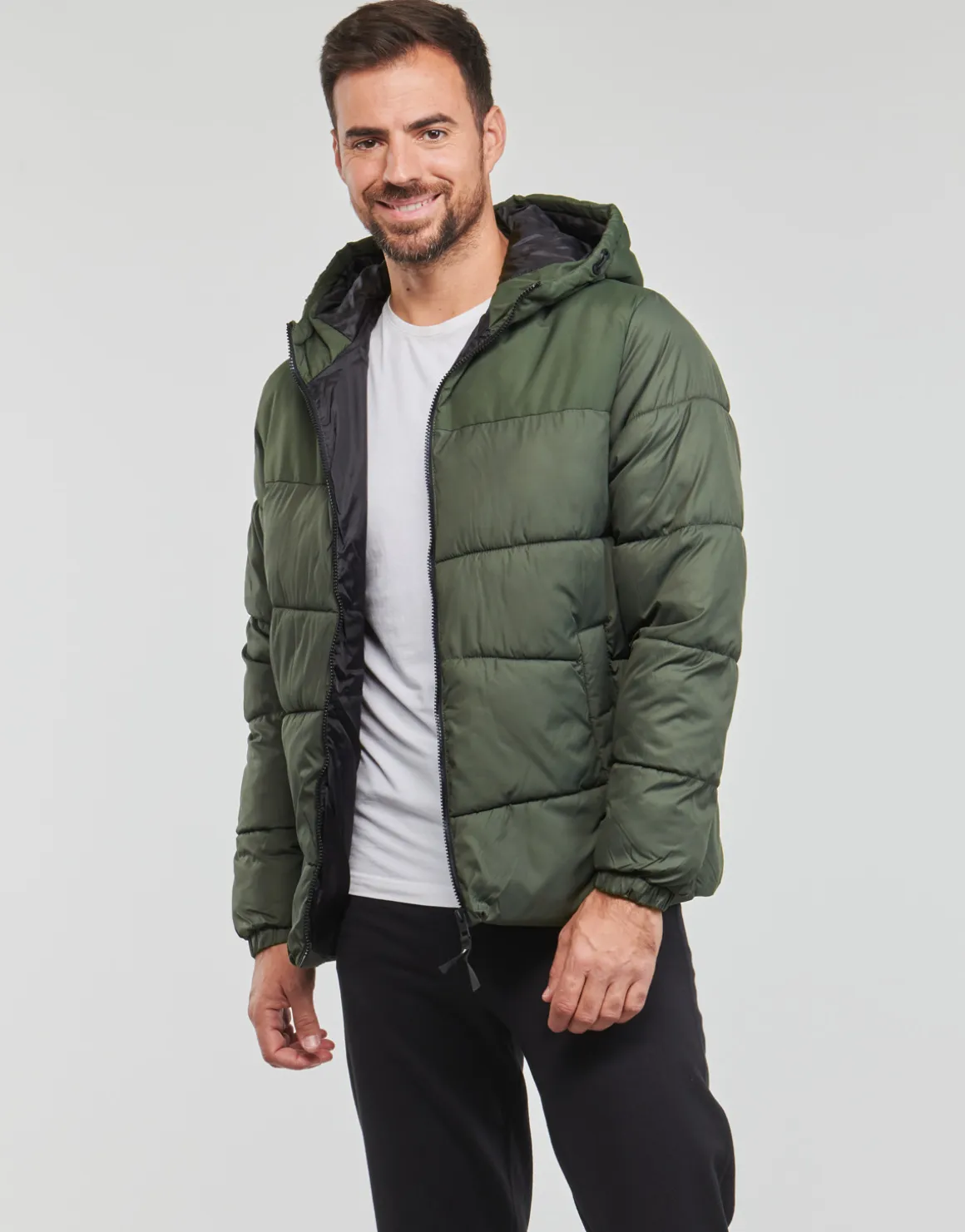 Jack & Jones - JJCHILI PUFFER HOOD