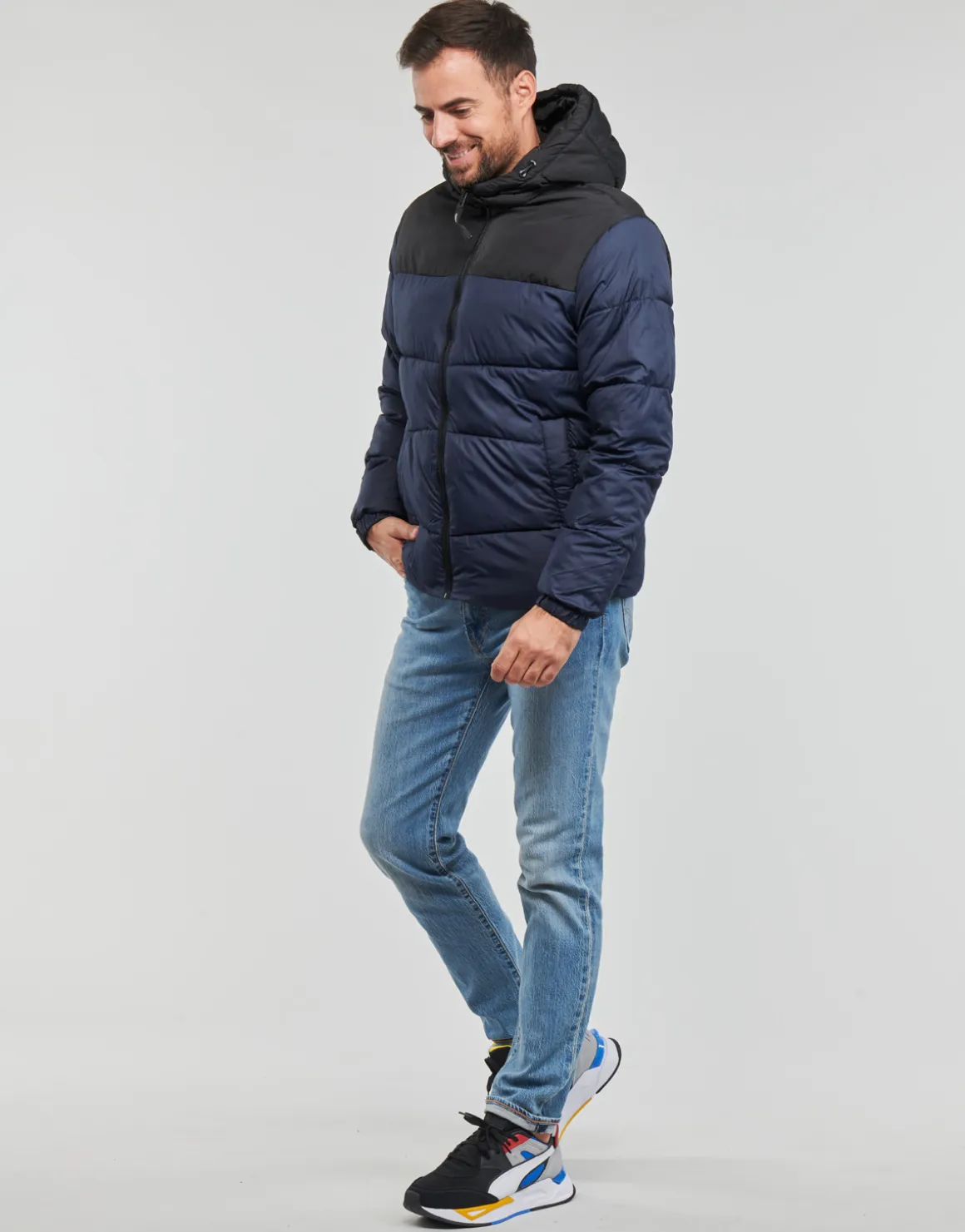 Jack & Jones - JJCHILI PUFFER HOOD