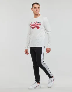 Jack & Jones - JJELOGO TEE LS O-NECK 2 COL AW23 SN