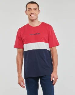 Jack & Jones - JJEREID BLOCKING TEE SS