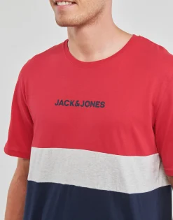 Jack & Jones - JJEREID BLOCKING TEE SS
