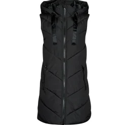 JDY - JDYSKYLAR PADDED HOOD WAISTCOAT OTW