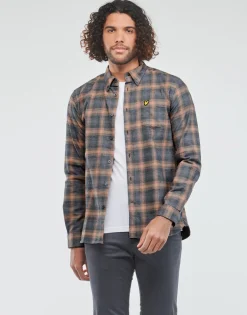 Lyle & Scott - BUTTON DOWN CHECK SHIRT