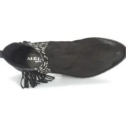 Meline - VELOURS NERO PLUME NERO