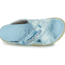 Mou - CRISS-CROSS ROPE SANDAL PAINTE