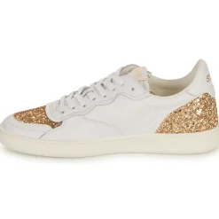 Myma - 7616MY00-CUIR-BLANC-GLIT-PLATINE