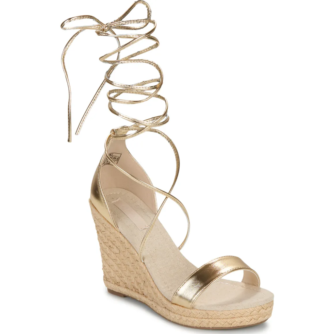 Only - ONLAMELIA-17 PU FOIL WRAP WEDGE HEEL