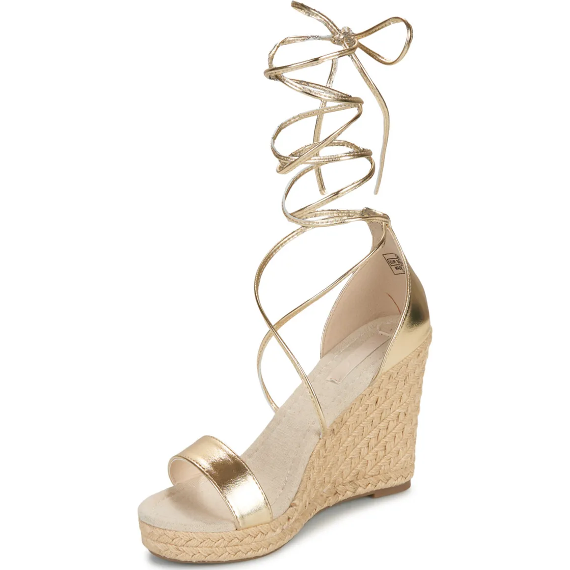 Only - ONLAMELIA-17 PU FOIL WRAP WEDGE HEEL