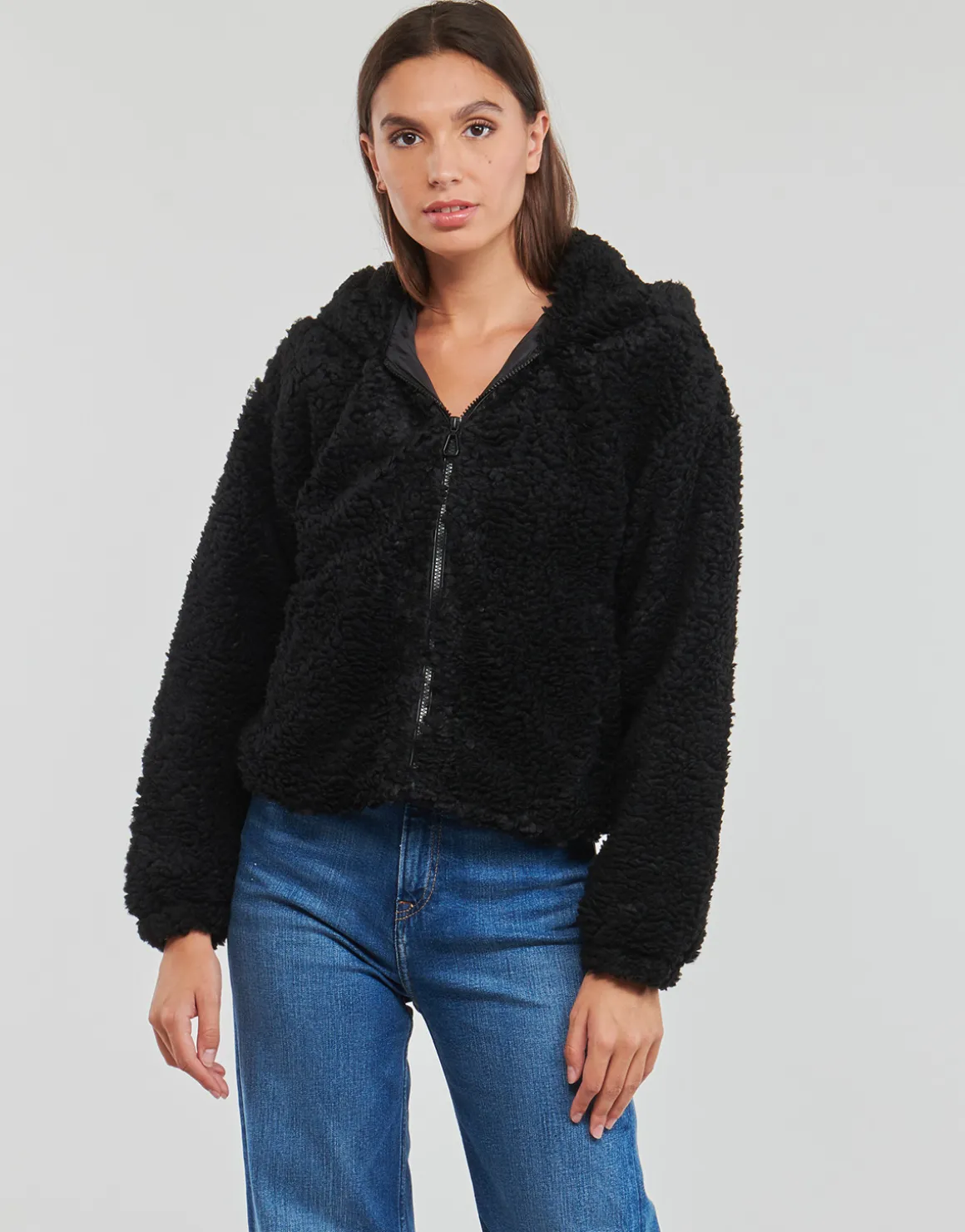 Only - ONLELLIE SHERPA HOODED JACKET CC OTW