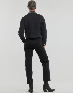 Only - ONLGILLA LS STUD DNM BIKER JACKET CRO